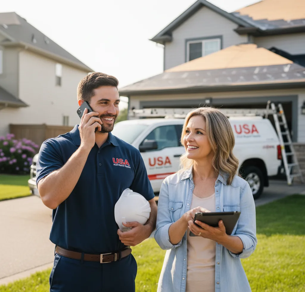 USA Roof Repair Experts customer support in Pembroke